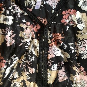 Floral Beach Cover Up